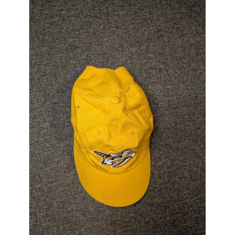 Nashville Predators NHL Hat '47 Yellow Strapback Baseball‎ Trucker Hockey Cap